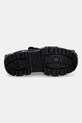 New Rock sneakersy skórzane Crust Negro, Tank Casco Negro Power M.WALL106.S10 czarny