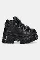 New Rock sneakersy skórzane M.WALL106.S30 czarny AW25