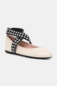 Pretty Ballerinas baleriny skórzane Nicole beżowy 52562.002.9101
