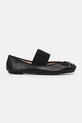 Kožne balerinke Pretty Ballerinas Kristen 52652.001.5010 crna AW25