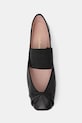 Шкіряні балетки Pretty Ballerinas Kristen чорний 52652.001.5010