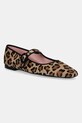 Δερμάτινες μπαλαρίνες Pretty Ballerinas Camille μπεζ 52655.001.9301