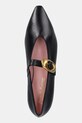 Usnjene balerinke Pretty Ballerinas Tabitha črna 52681.001.9120