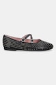 Kožne balerinke Pretty Ballerinas Nicole 52559.001.9101 crna AW25