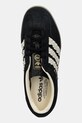 Замшеві кросівки adidas Originals Gazelle Indoor чорний JS1412