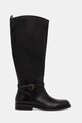 Marc O'Polo kozaki skórzane Enza 50819088001100 czarny AW25