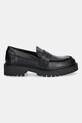 Marc O'Polo mokasyny skórzane Phia 50718093201100 czarny AW25