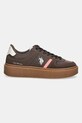 Αθλητικά U.S. Polo Assn. JODY001 JODY001W.ENU1 καφέ AW25