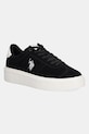 Кроссовки U.S. Polo Assn. JODY002 имитация замша чёрный JODY002W.EU1