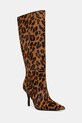 Δερμάτινες μπότες Guess GRESSAY συνθετικό καφέ FLFGSS.LEA11.LEOPA