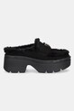 Παντόφλες Guess BRIDEEN FLFBRI.ESU06.BLACK μαύρο AW25