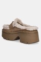 Παπούτσια Παντόφλες Guess BRIDEEN FLFBRI.ESU06.NATU μπεζ