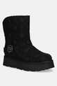 Guess śniegowce DOLSAY2 brak zapięcia czarny FLFDOL.ESU10.BLACK