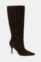 Μπότες σούετ Guess GRESSA FLFGRS.SUE11.BROWN καφέ AW25