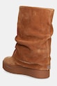 Παπούτσια Μπότες χιονιού σουέτ Guess GUINNA FLFGUI.SUE10.TAN καφέ