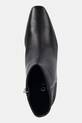Δερμάτινες μπότες Guess IDREENA μαύρο FLFIRN.LEA10.BLACK