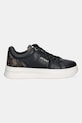 Guess sneakersy WELLI FLFWLL.PEL12.BLKBR czarny AW25