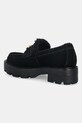 Obuwie Guess mokasyny zamszowe YANIKAY FLFYKY.SUE14.BLKBL czarny