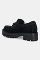 Obuwie Guess mokasyny zamszowe YANIKAY FLFYKY.SUE14.BLKBL czarny