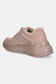 Παπούτσια Nubuck sneakers Guess FARREA2 FLF2RR.LEA12.BLUSH ροζ