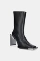 Кожаные полусапожки Heliot Emil без утепления чёрный AW25.17.002.BLK01.CO