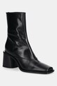 Kožené kotníkové boty Kenzo Kimi Ankle Boots nezateplené černá FF62BT120L66.99