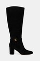 Lauren Ralph Lauren kozaki zamszowe Kellie Tl Hl 802967843001.001 czarny AW25