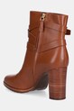Obuwie Lauren Ralph Lauren botki skórzane Cllns Bt Hl 802974385001.200 brązowy