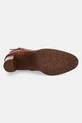 Δερμάτινες μπότες Lauren Ralph Lauren Cllns Bt Hl 802974385001.200 καφέ