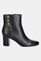 Lauren Ralph Lauren botki skórzane Kenndi Bt Hl 802980065001.001 czarny AW25