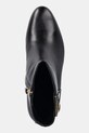 Lauren Ralph Lauren botki skórzane Kenndi Bt Hl czarny 802980065001.001