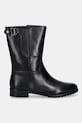 Lauren Ralph Lauren cizme de piele Tasha Mid 802P06251001.001 negru AW25