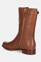 Obuwie Lauren Ralph Lauren botki skórzane Tasha Mid 802980069002.200 brązowy