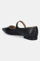 Obuwie Lauren Ralph Lauren baleriny skórzane Londyn Mj2 802980119001.001 czarny