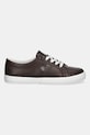 Lauren Ralph Lauren sneakersy skórzane Janson II 802P02448001.200 brązowy AW25