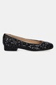 Μπαλαρίνες Lauren Ralph Lauren Emellie Bllt 802977878001.001 μαύρο AW25