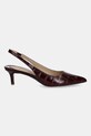 Δερμάτινες γόβες Lauren Ralph Lauren Lolah II 802980117003.600 κόκκινο AW25