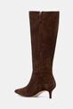 Obuwie Lauren Ralph Lauren kozaki zamszowe Mckay Tl Hl 802967811004.200 brązowy