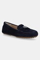 Lauren Ralph Lauren mocassini in camoscio Barnsbury pelle scamosciata blu navy 802821629029.410