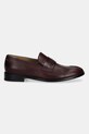 MM6 Maison Margiela leather loafers S59WR0096.P5000.T2353 maroon AW25
