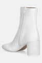 Обувки Кожени боти MM6 Maison Margiela S59WU0235.P3628.T1003 бял