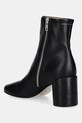 Boty Kožené kotníkové boty MM6 Maison Margiela S59WU0260.P5000.T8013 černá