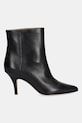 MM6 Maison Margiela botki skórzane S59WU0261.P6783.T8013 czarny AW25