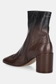 Obuwie MM6 Maison Margiela botki skórzane S66WU0131.P7439.HB099 brązowy