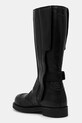 Obuwie MM6 Maison Margiela kozaki skórzane S66WW0100.P7431.T8013 czarny