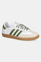 Kožené tenisky adidas Originals Samba Og W plochá biela JS1352