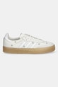 Kožne tenisice adidas Originals Sambae W JS3953 bež AW25