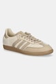 Παπούτσια adidas Originals Samba Og W λείο δέρμα μπεζ JR9446