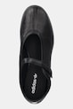 adidas Originals leather ballet flats Stan Smith Lo Pro black JQ6939
