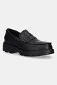 Sorel mocasini de piele REVEL AVE LOAFER piele negru 2144851010